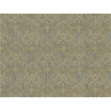 Barna Barokk Vinyl Tapéta 