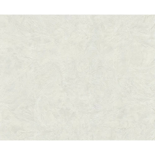 Elegáns, szolid márványmintás tapéta klasszikus stílusban, fényes fehér színben