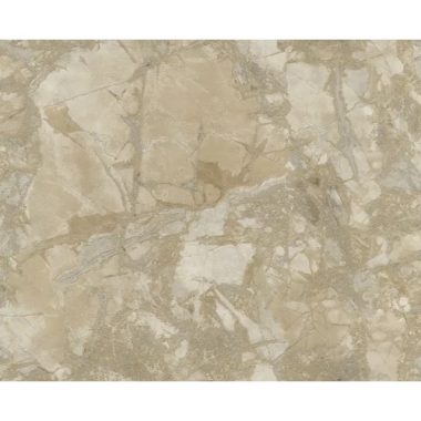   Mozgalmas márvány mintás strukturált vinyl luxus tapéta bézs-pezsgő árnyalatban