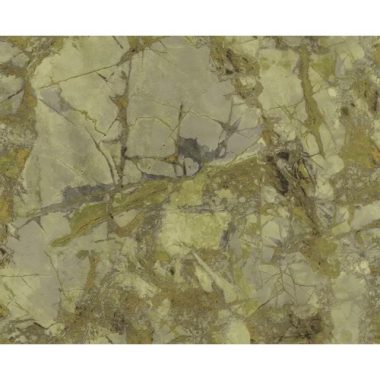   Mozgalmas márvány mintás strukturált vinyl luxus tapéta oliva-arany árnyalatban