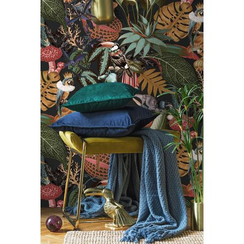 Fekete Állat Vlies Tapéta 