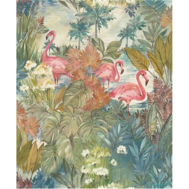 Színes Madár Vlies Tapéta 