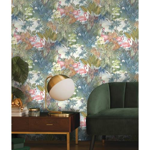 Színes Madár Vlies Tapéta 