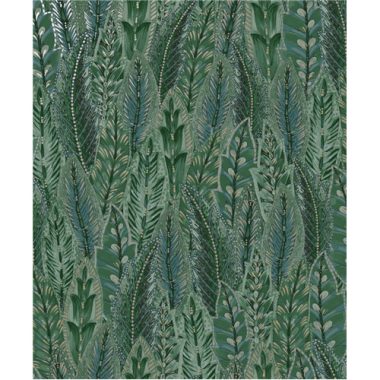 Zöld Levél Vlies Tapéta 