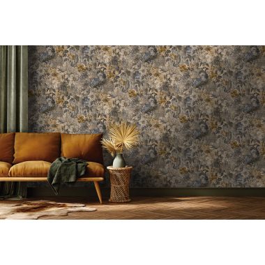 Kék Madár Vlies Tapéta 