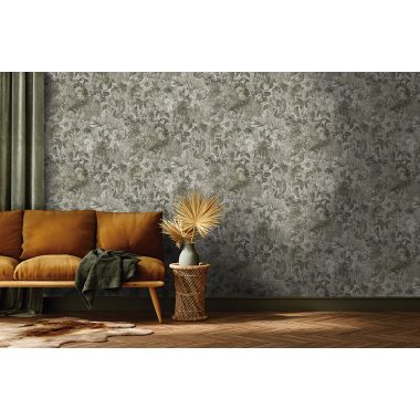 Szürke Madár Vlies Tapéta 