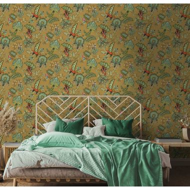 Zöld Állat Vlies Tapéta 