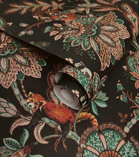 Fekete Állat Vlies Tapéta 