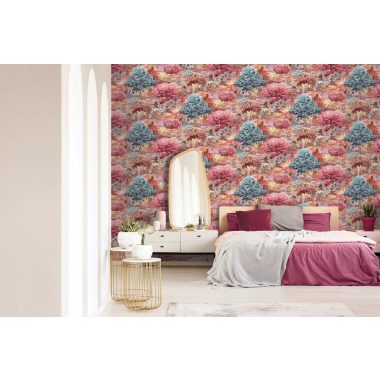 Rózsaszín Állat Vlies Tapéta 