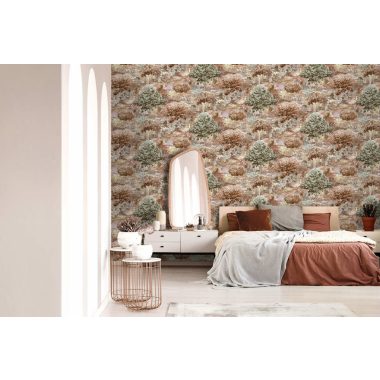 Barna Állat Vlies Tapéta 