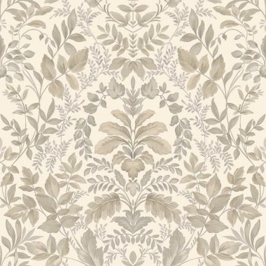   Törtfehér alapon bézs klasszikus stílusú romantikus vintage vlies tapéta