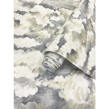 Fekete Naturál Vlies Tapéta 