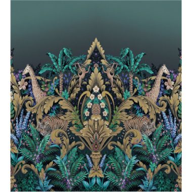 Zöld Dzsungel Vlies Tapéta 