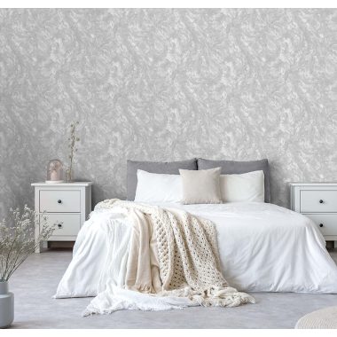 Szürke Márvány Vlies Tapéta 