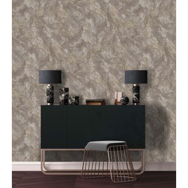 Barna Márvány Vlies Tapéta 