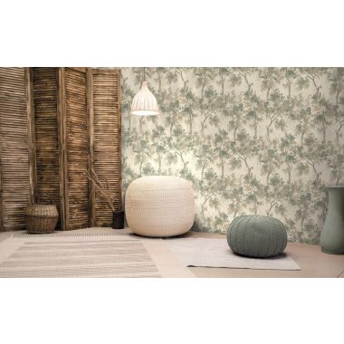 Zöld Fa Vlies Tapéta 