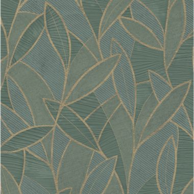 Zöld Levél Vinyl Tapéta 