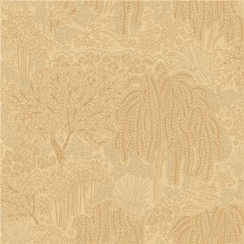 Sárga Dzsungel Vinyl Tapéta 