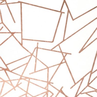 Fehér Geometrikus Vlies Tapéta 