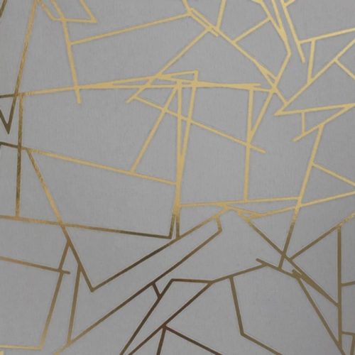 Szürke Geometrikus Vlies Tapéta 