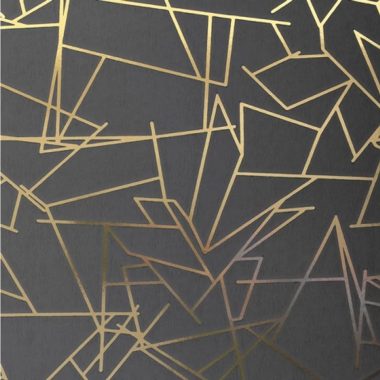 Szürke Geometrikus Vlies Tapéta 