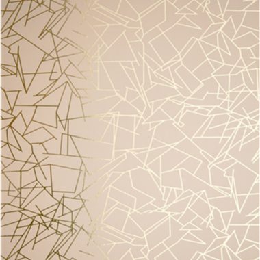 Rózsaszín Geometrikus Vlies Tapéta 