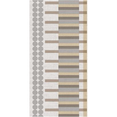 Szürke Geometrikus Vlies Bordűr 