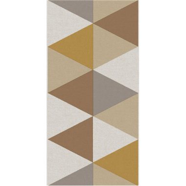 Barna Geometrikus Vlies Bordűr 