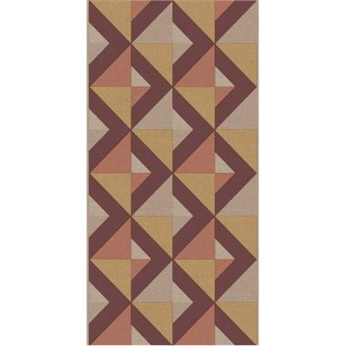 Bordó Geometrikus Vlies Bordűr 