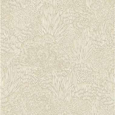 Bézs Levél Vlies Tapéta 