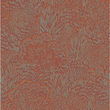 Piros Levél Vlies Tapéta 