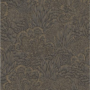 Barna Levél Vlies Tapéta 