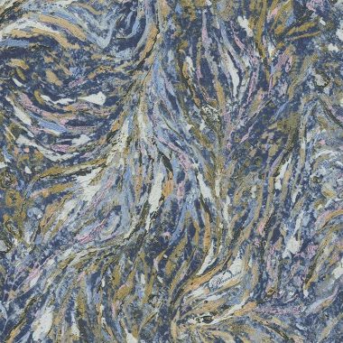 Kék Naturál Vinyl Blumarine Tapéta 