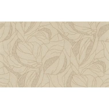     Modern geometrikus levél mintás strukturált tapéta grézs színben