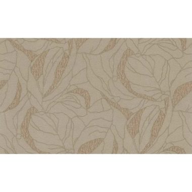     Modern geometrikus levél mintás strukturált tapéta taupe színben