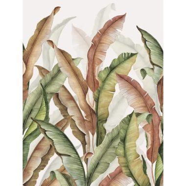 Óriás banánleveles poszter föld színekben 