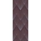  Art deco stílusú poszter, geometrikus mintával püspökila színben