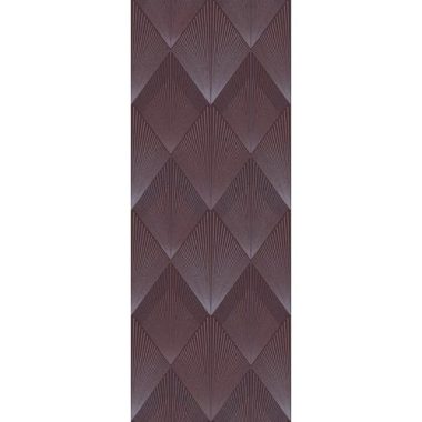    Art deco stílusú poszter, geometrikus mintával püspökila színben