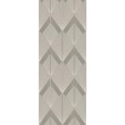  Art deco stílusú poszter, geometrikus mintával szürke színben