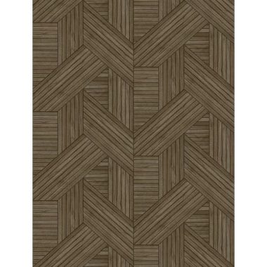 Geometrikus modern famintás poszter dió színben