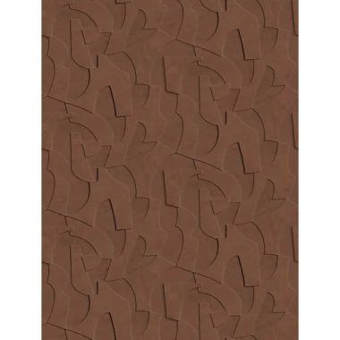   Absztrakt mintás, izgalmas poszter beton felszínnel, terrakotta színben