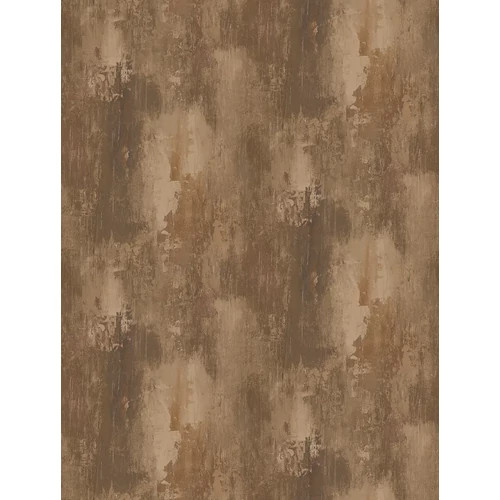 Festett antikolt dekorfal hatású poszter fahéj színben