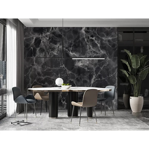 Fekete-fehér márvány erezetes elegáns poszter