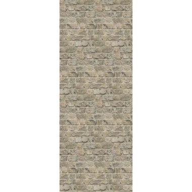   Ipari stílusú, drapp és taupe színű bontott téglafal mintás poszter