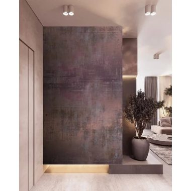   Kopott vászon hatású poszter mély rózsaszín és mályva színben