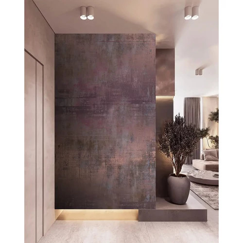 Kopott vászon hatású poszter mély rózsaszín és mályva színben