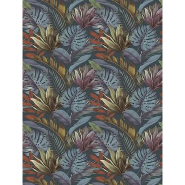   Színes, pompás trópusi hangulatot árasztó levél mintás poszter