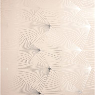 Rózsaszín Geometrikus Vlies Tapéta 