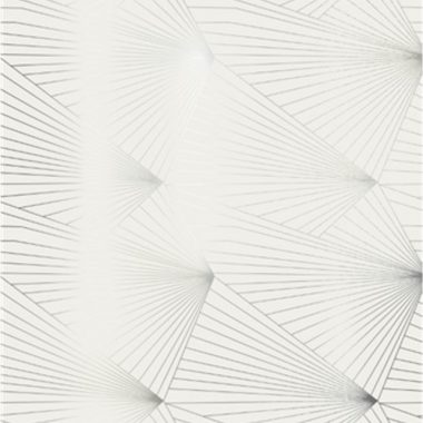 Fehér Geometrikus Vlies Tapéta 