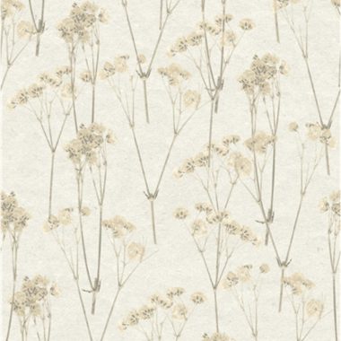 Szürke Virág Vlies Tapéta 